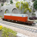 Wagon porte conteneur T3 type Sdgmns, "Rail Cargo Austria", ÖBB, Ep. V - ROCO 67598  - HO 1/87