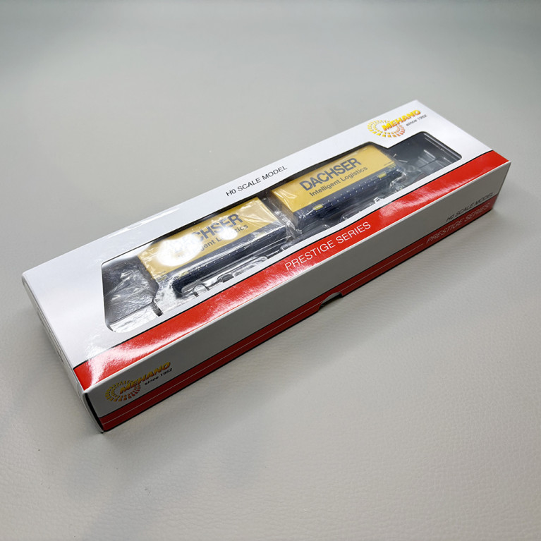 Wagon porte conteneur type Sgkkms 698, "Dachser", DB - MEHANO 28409