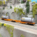 Wagon porte conteneurs type Sggmrs90, "Bertschi", Wascosa, Ep. VI - MEHANO 28401 - HO 1/87