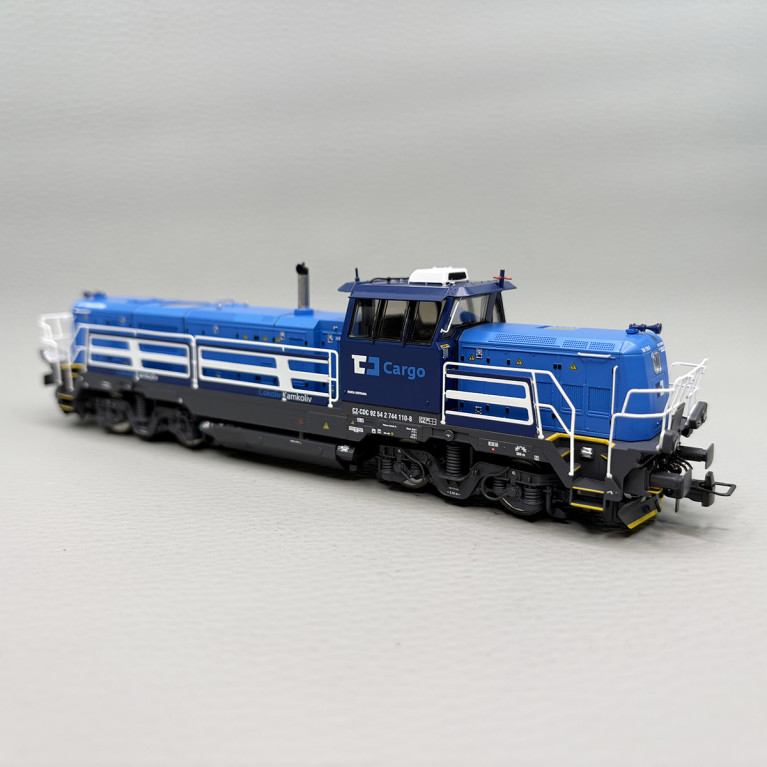 Locomotive diesel de manœuvre 744 110-8, "Effishunter 1000", CD Cargo - RIVAROSSI HR2972