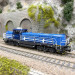 Locomotive diesel de manœuvre 744 110-8, "Effishunter 1000", CD Cargo , Ep. VI - RIVAROSSI HR2972 - HO 1/87