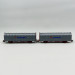2 wagons bâchés type Lis K70, "Transfesa", RENFE - ARNOLD HN6711