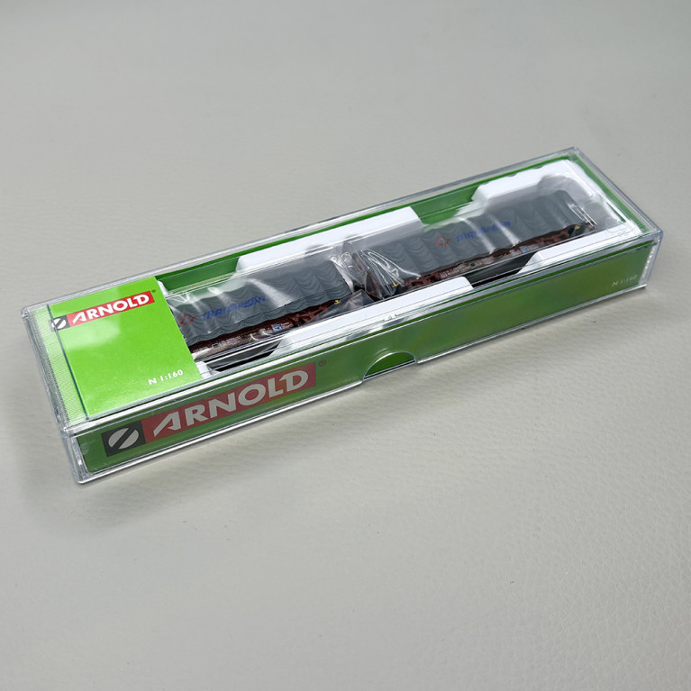 2 wagons bâchés type Lis K70, "Transfesa", RENFE - ARNOLD HN6711
