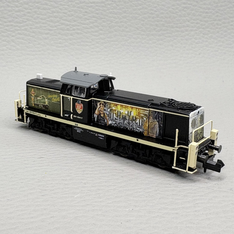 Locomotive diesel 291 034-7, Railsystems RP GmbH, Gotha - MINITRIX 16299