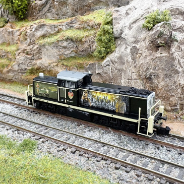 Locomotive diesel 291 034-7, Railsystems RP GmbH, Gotha, Ep. VI, digital son - MINITRIX 16299 - N 1/160