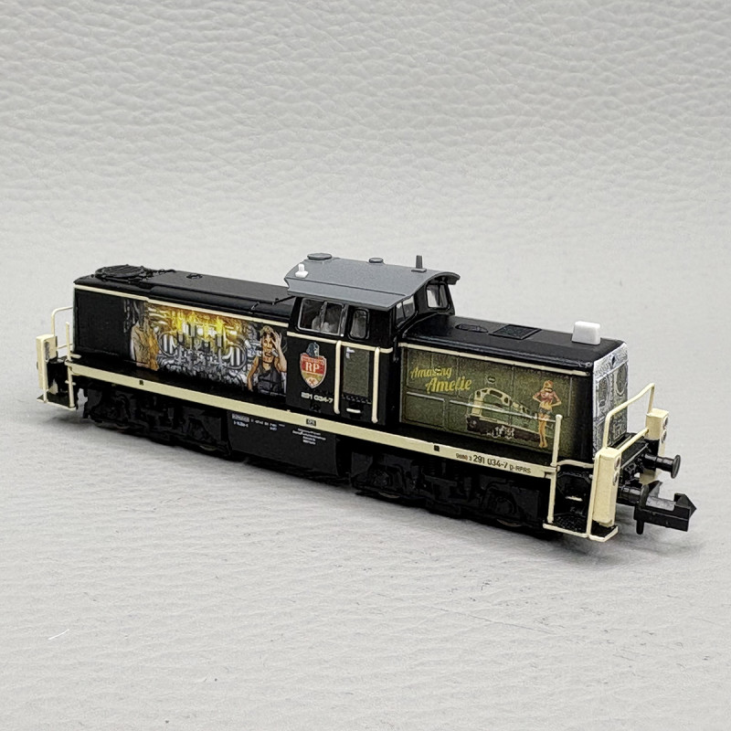 Locomotive diesel 291 034-7, Railsystems RP GmbH, Gotha - MINITRIX 16299