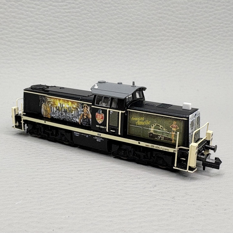 Locomotive diesel 291 034-7, Railsystems RP GmbH, Gotha - MINITRIX 16299