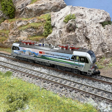 Locomotive électrique Vectron 193 139-3, "Railpool", SBB Cargo, Ep. VI, digital son - MINITRIX 16652 - N 1/160