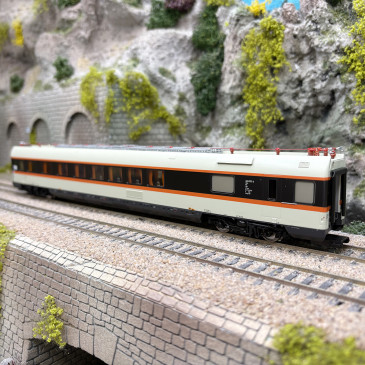 Voiture ET 404, IC Albrecht Dürer / Hermes, Intercity, DB, Ep. IVb - LSMODELS 16003 DC - HO 1/87