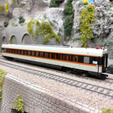 Voiture ET 404 Apüm, IC Albrecht Dürer / Hermes, Intercity, DB, Ep. IVb - LSMODELS 16004 DC - HO 1/87