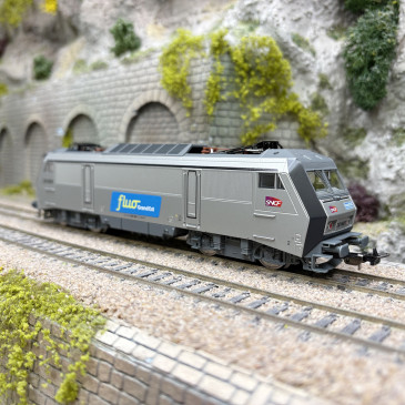 Locomotive électrique BB 26168R, Fluo Grand Est, logo carmillon, SNCF, Ep. VI - PIKO 96151 - HO 1/87