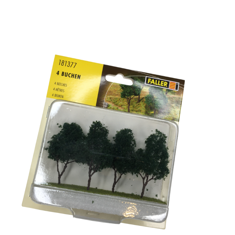 4 Hêtres - Faller 181377 - HO 1/87, TT 1/120, N 1/160