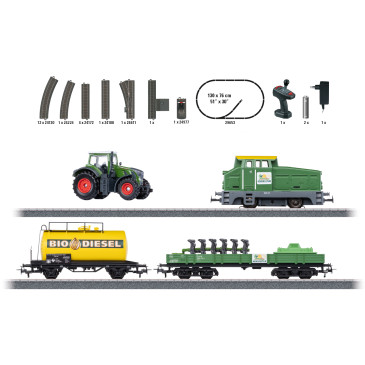 Coffret de démarrage - Train agricole- MARKLIN 29653 - HO 1/87