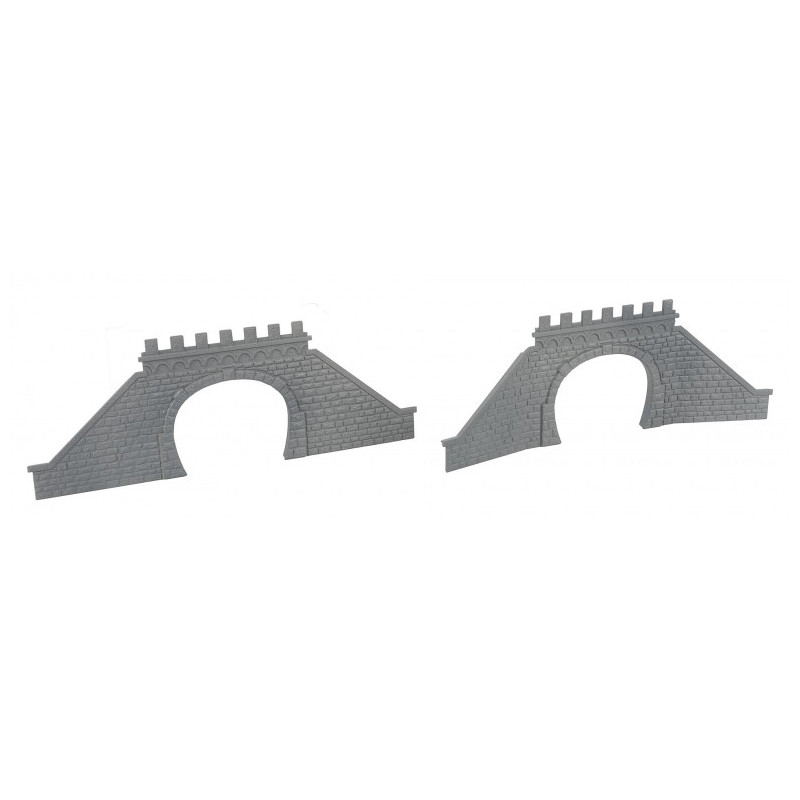 2 Portails de tunnel, 2 voies - Faller 272588 - N 1/160