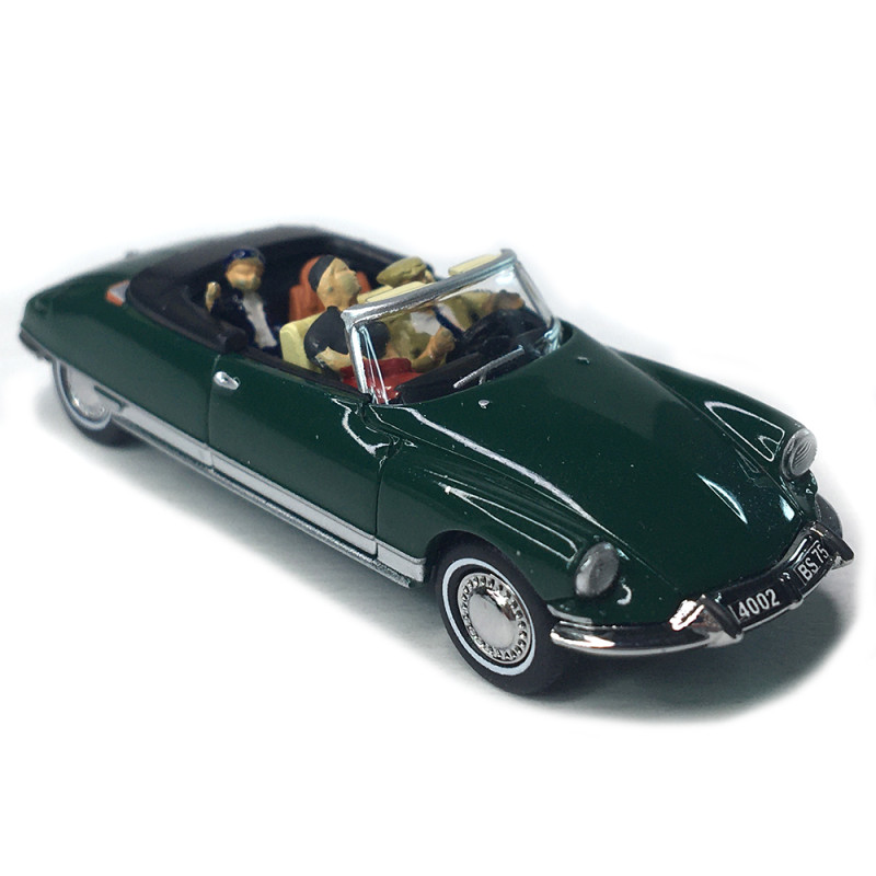CITROËN DS 19 cabriolet vert forêt - SAI 1619 - HO 1/87