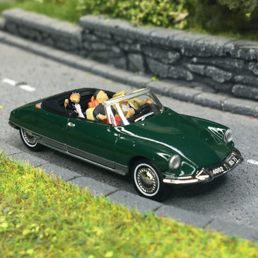 CITROËN DS 19 cabriolet vert forêt - SAI 1619 - HO 1/87