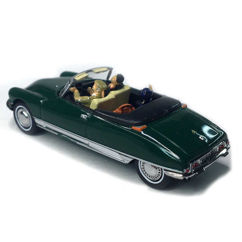 CITROËN DS 19 cabriolet vert forêt - SAI 1619 - HO 1/87