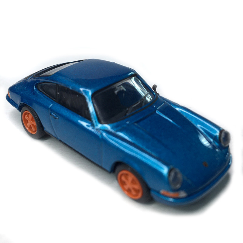 Porsche 911 Bleu léger métallisé "restomod", 1964 - BREKINA 16237