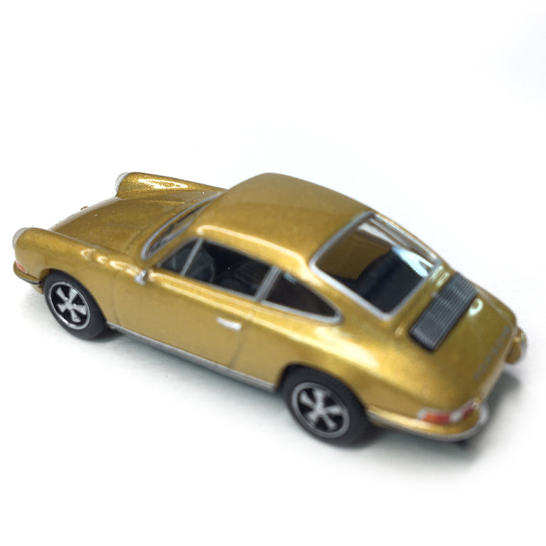 Porsche 911 Gold métallisé, 1964 - BREKINA 16233 - HO 1/87
