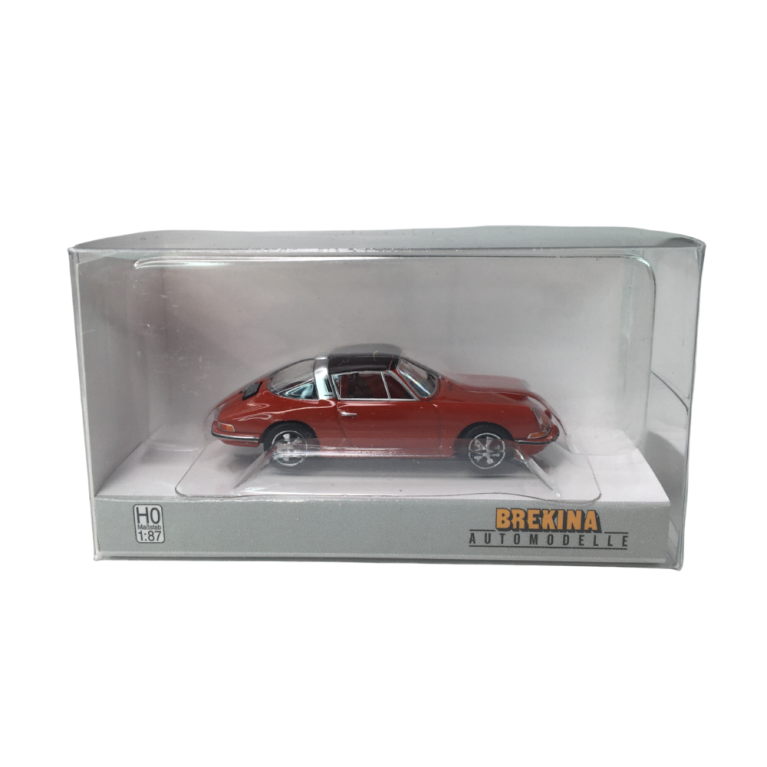 Porsche 911 Targa, rouge, 1966- BREKINA 16270 - HO 1/87