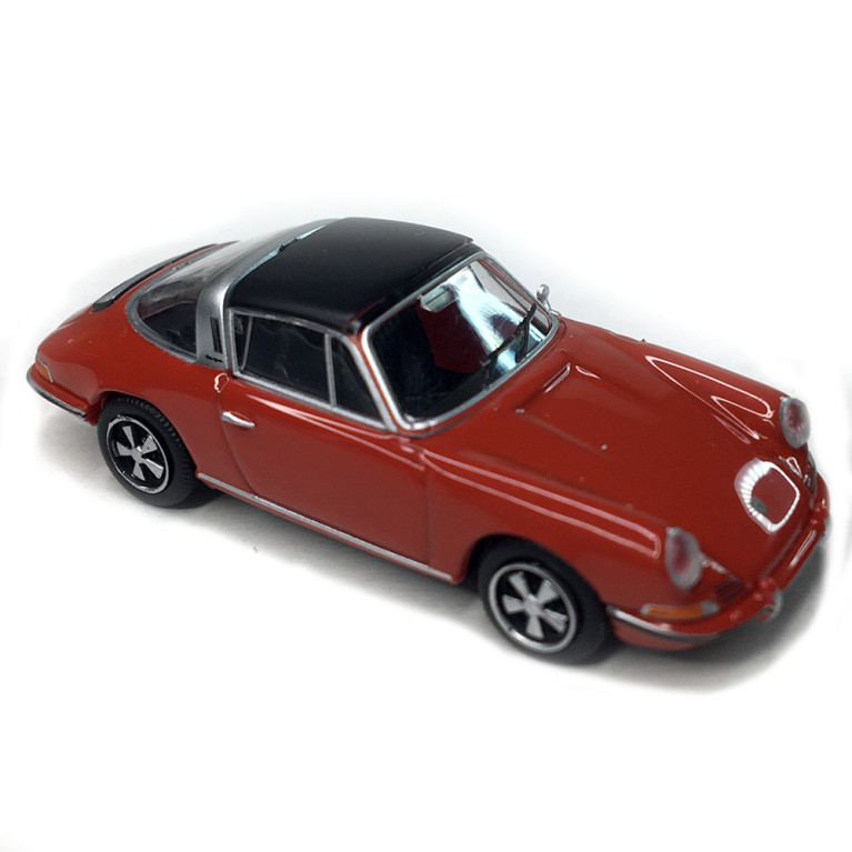Porsche 911 Targa, rouge, 1966- BREKINA 16270 - HO 1/87