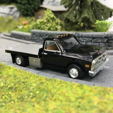 GMC Sierra Grande platform, noir, 1968 - BREKINA 19669 - HO 1/87