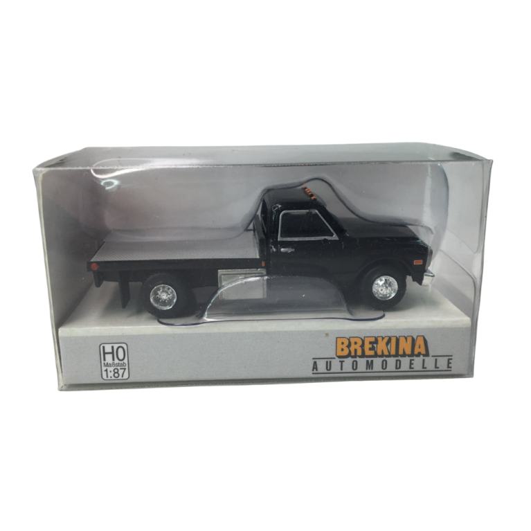 GMC Sierra Grande platform, noir, 1968 - BREKINA 19669 - HO 1/87