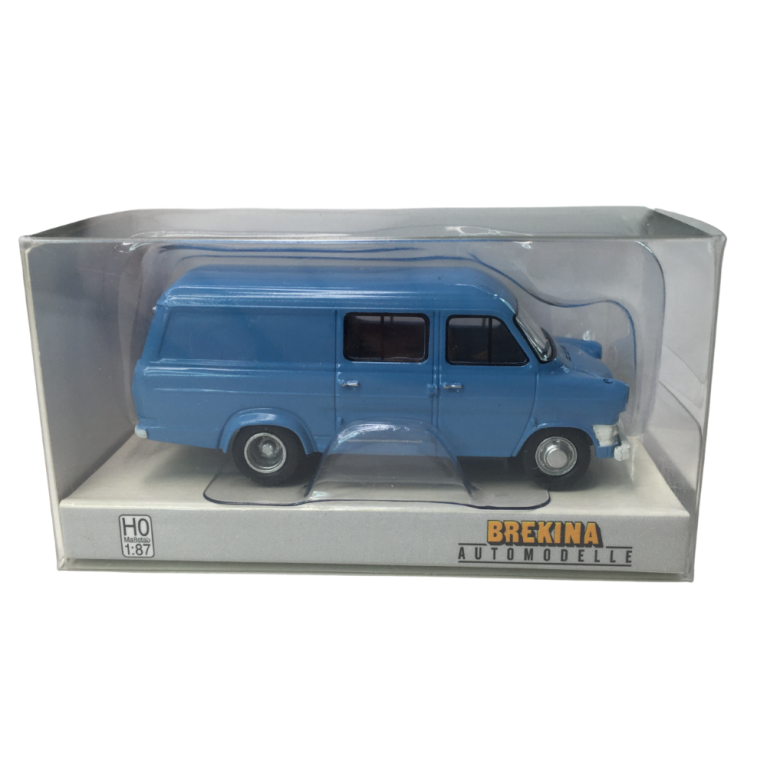 FORD Transit Mk 1, bleu clair, 1970 - BREKINA 34165 - HO 1/87