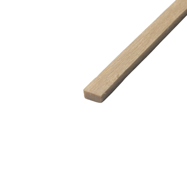 Profilé rectangle en bois de Ramin - 2x4mm - OCCRE 180224M