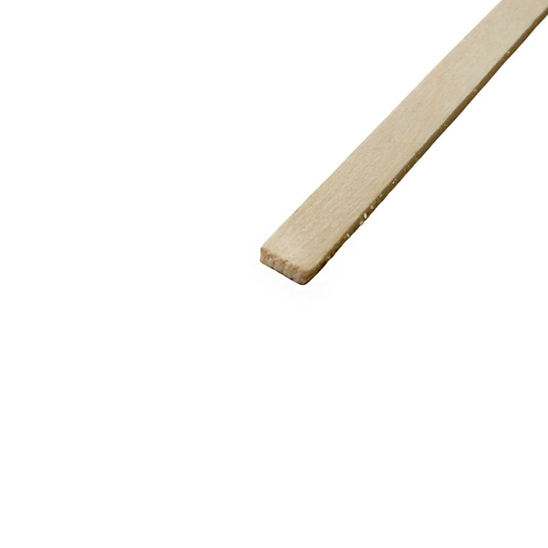 Profilé rectangle en bois de Ramin - 2x5mm - OCCRE 180225M