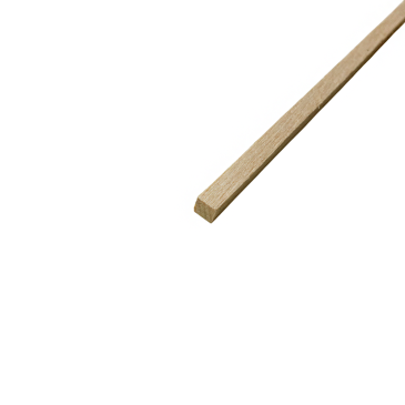 Profilé carré en bois de Ramin - 4x4mm - OCCRE 180244M
