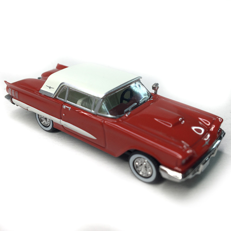 Thunderbird hardtop, rouge/blanc, 1960 - BREKINA 18203 - HO 1/87