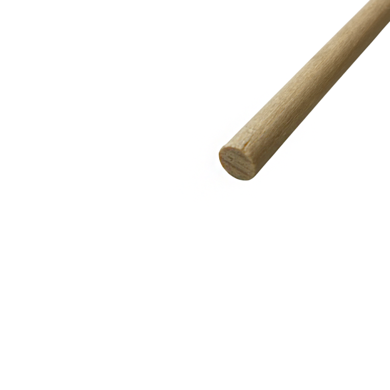 Profilé rond en bois de Ramin - Ø6mm - OCCRE 182206