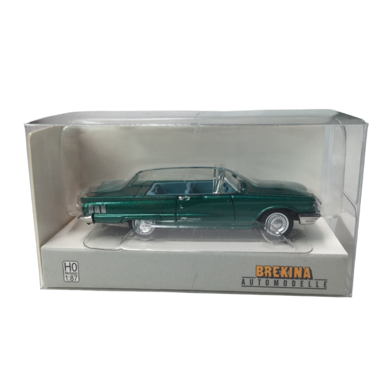Thunderbird convertible, vert métallisé, 1960 - BREKINA 18201 - HO 1/87