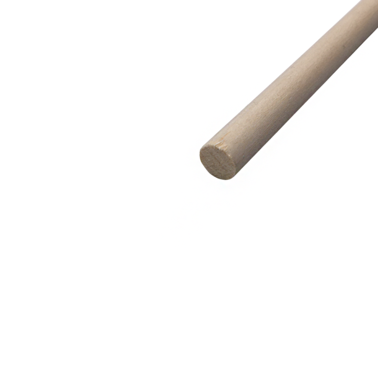 Profilé rond en bois de Ramin - Ø8mm - OCCRE 182208