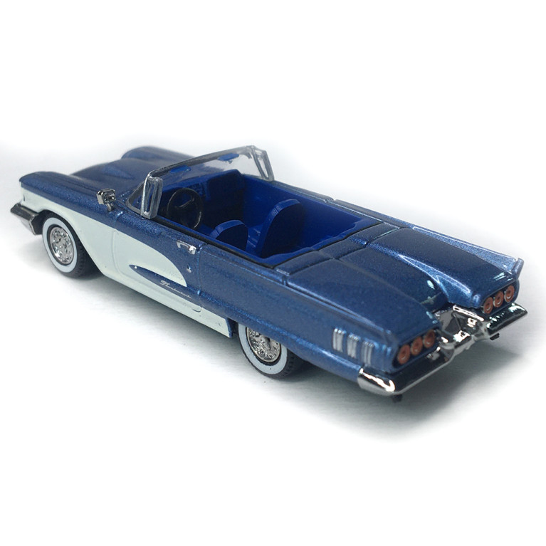 Thunderbird convertible, bleu/blanc métallisé, 1960 - BREKINA 18204 - HO 1/87