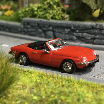 Triumph Spitfire MK IV rouge, 1970 - BREKINA 15176 - HO 1/87