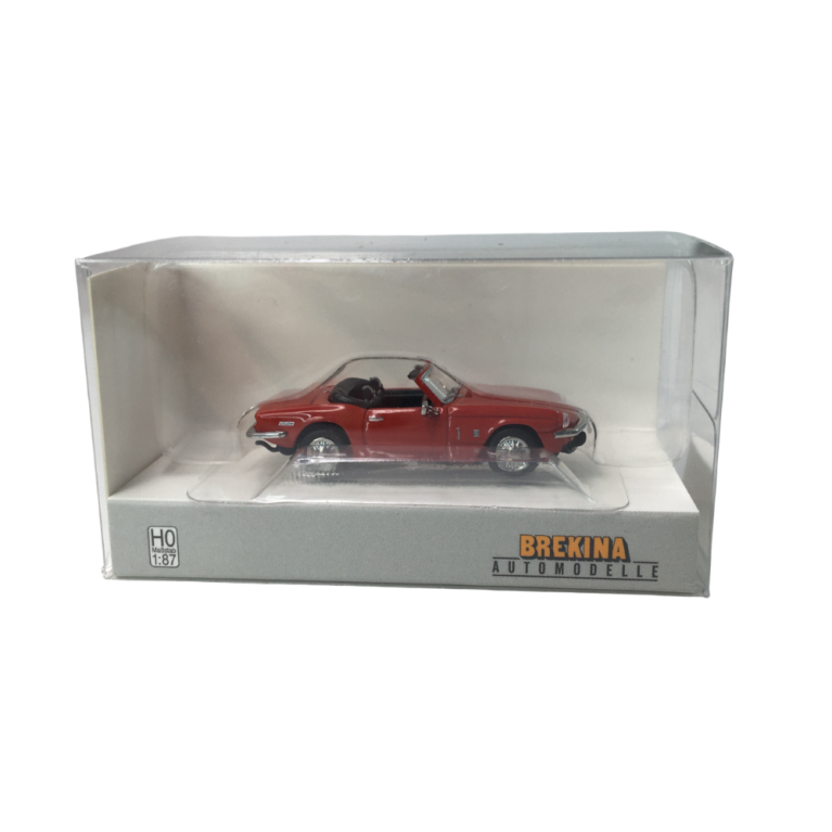 Triumph Spitfire MK IV rouge, 1970 - BREKINA 15176 - HO 1/87
