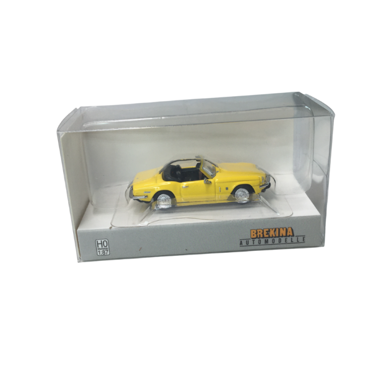 Triumph Spitfire MK IV jaune, 1970 - BREKINA 15177 - HO 1/87