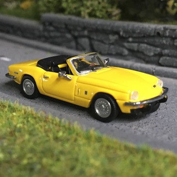 Triumph Spitfire MK IV jaune, 1970 - BREKINA 15177 - HO 1/87