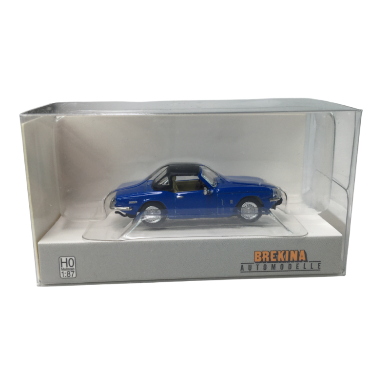 Triumph Spitfire MK IV toit fermé, bleu, 1970 - BREKINA 15178 - HO 1/87