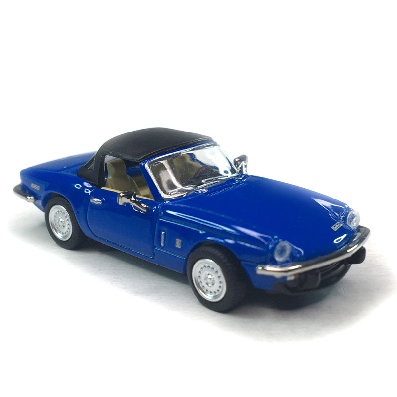Triumph Spitfire MK IV toit fermé, bleu, 1970 - BREKINA 15178 - HO 1/87