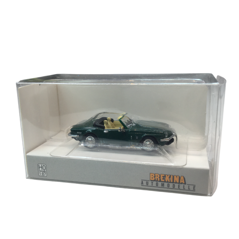 Triumph Spitfire MK IV, vert foncé, 1970 - BREKINA 15175 - HO 1/87