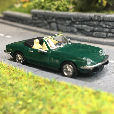 Triumph Spitfire MK IV, vert foncé, 1970 - BREKINA 15175 - HO 1/87