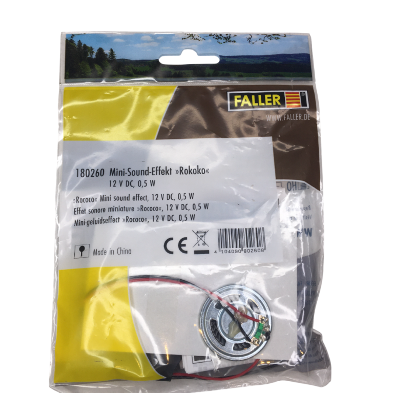 Effet sonore miniature "Rococo" - Faller 180260 - HO, TT, N, Z
