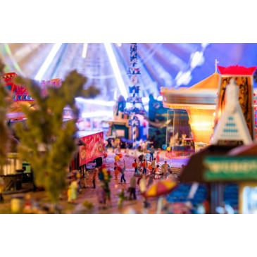 Effet sonore miniature "Annonce de manège de fête foraine"- Faller 180263 - HO, TT, N, Z