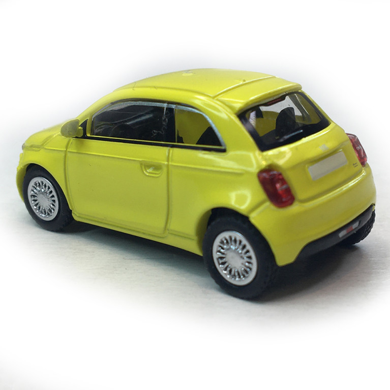 FIAT 500e jaune, 2020 - PCX870562 - HO 1/87