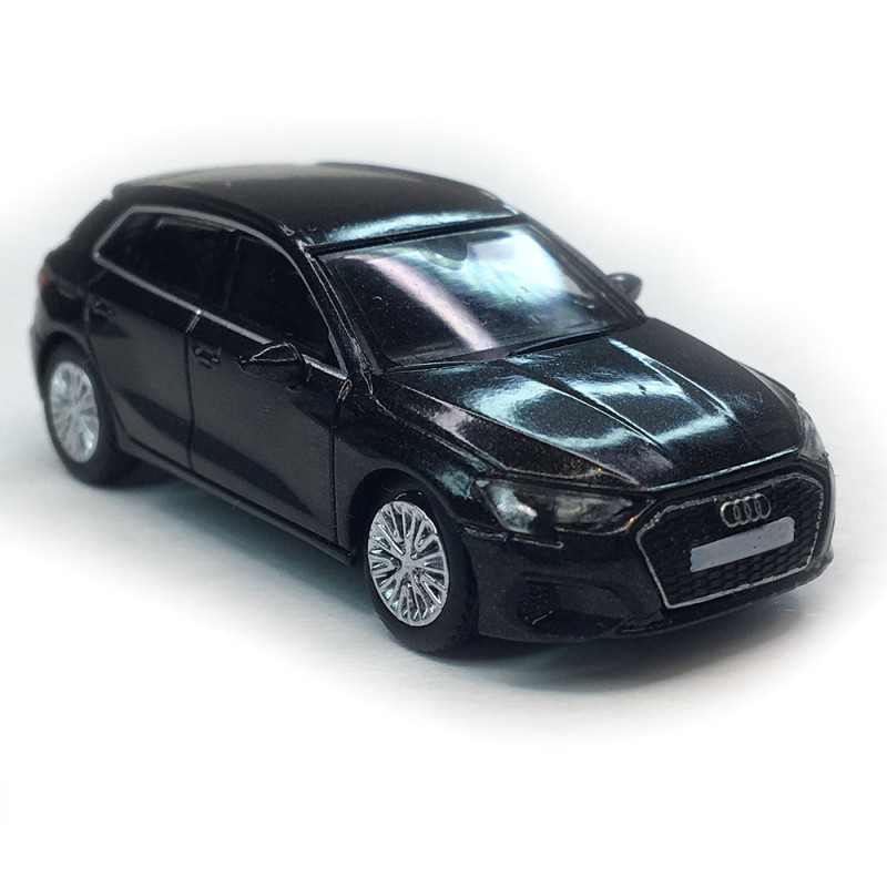Audi A3 Sportback(8Y), noir métallisé, 2020 - PCX870559 - HO 1/87