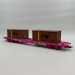 Wagon porte conteneurs S70, "FB", SNCF - JOUEF HJ6278