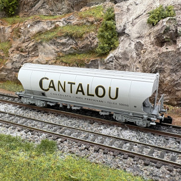 Wagon trémie parois rondes "Cantalou", SNCF, Ep. VI - ARNOLD HN6706 - N 1/160